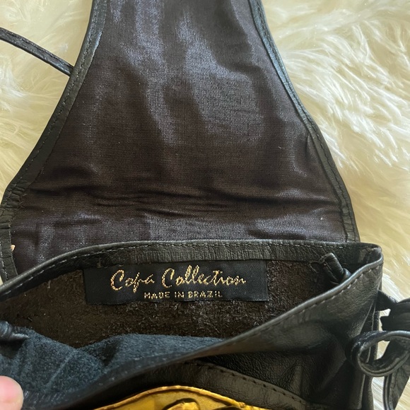 VTG Carvalhu’s Rio Copa Collection 1970’s Amethyst Brass Brutalist Bag - Picture 4 of 4